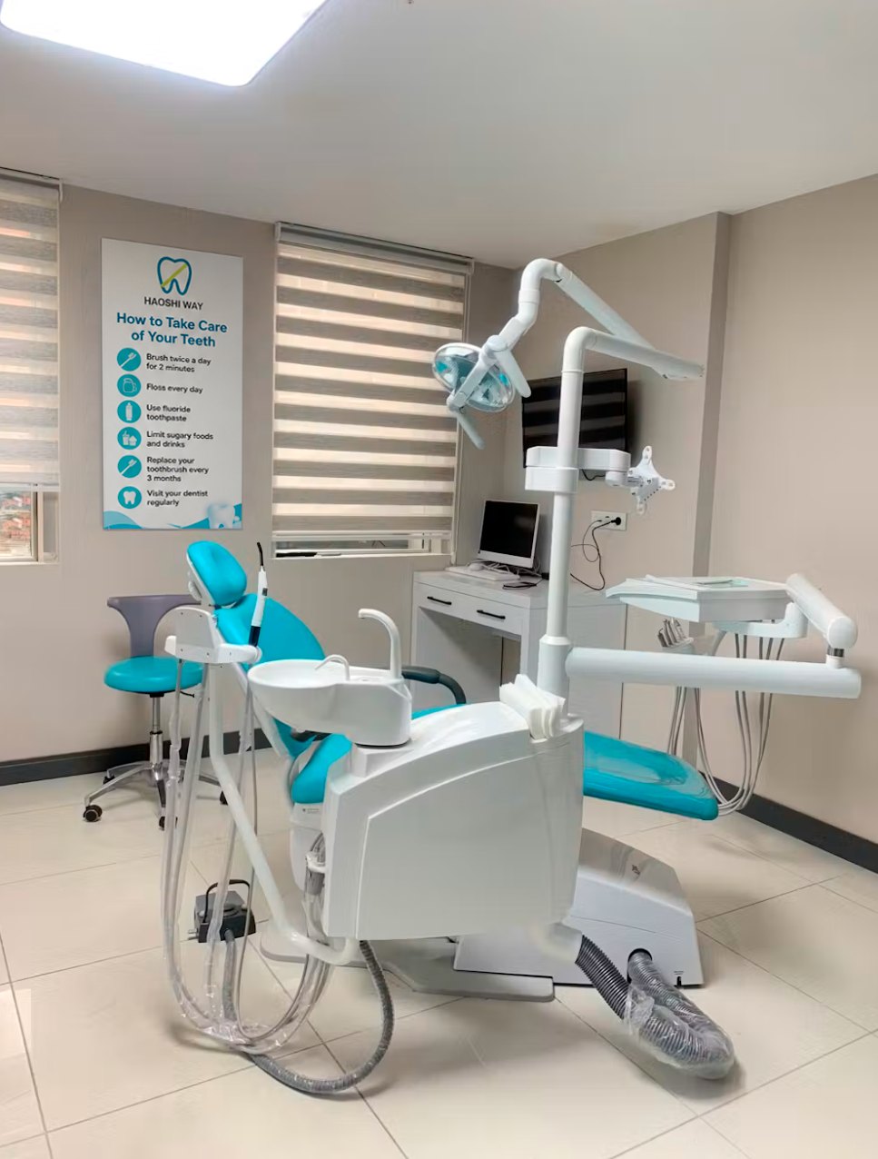Dental treatment room inside Haoshi Way